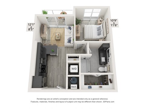 601 N 12th St Studio-2 Beds Apartment for Rent - Photo Gallery 39